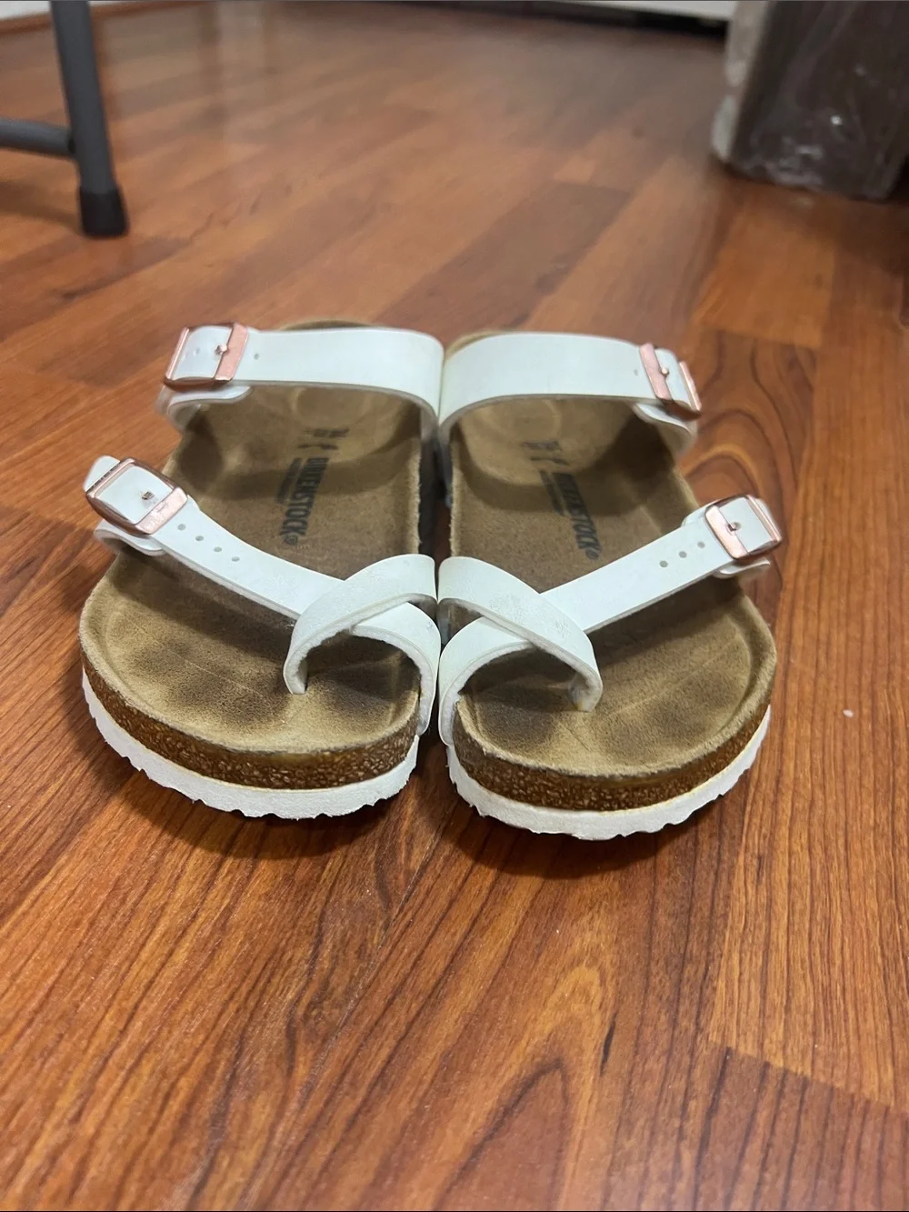 Birkenstock Sz 34 (3 - 3.5 US) Mayari Kids White Sandals
